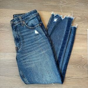 Abercrombie & Fitch Blue Boyfriend Jeans